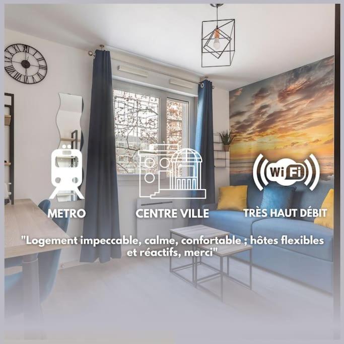 Bnbgones - Le Lombardi - Metro Garibaldi - Wifi Appartamento Lione